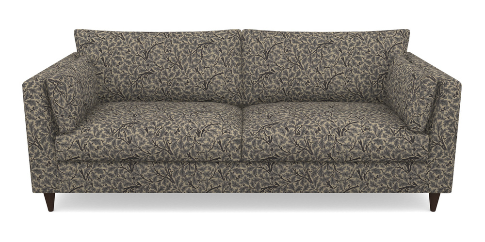 Product photograph of Saltdean 4 Seater Sofa In V A Drawn From Nature Collection - Oak Tree - Navy from Sofas and Stuff Limited