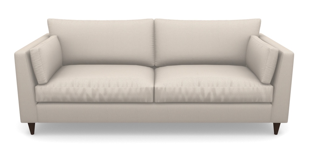 Product photograph of Saltdean 4 Seater Sofa In Two Tone Plain - Biscuit from Sofas and Stuff Limited