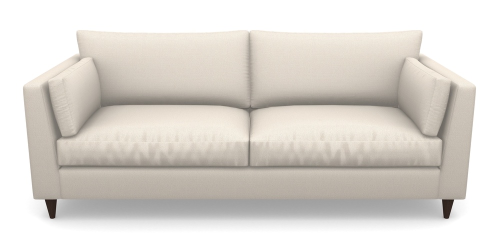 Product photograph of Saltdean 4 Seater Sofa In Two Tone Plain - Calico from Sofas and Stuff Limited
