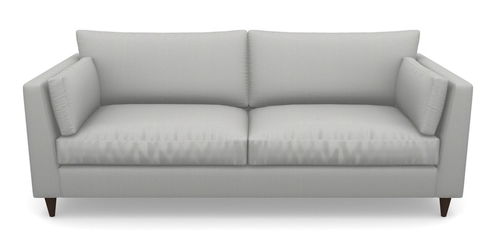 Product photograph of Saltdean 4 Seater Sofa In Two Tone Plain - Grey from Sofas and Stuff Limited