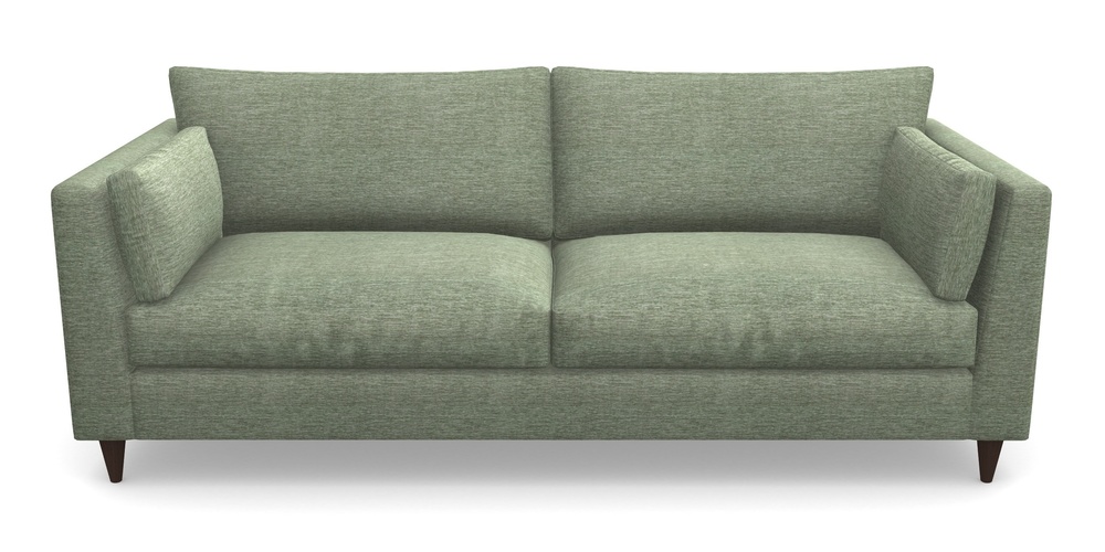 Product photograph of Saltdean 4 Seater Sofa In Textured Velvet - Seagrass from Sofas and Stuff Limited