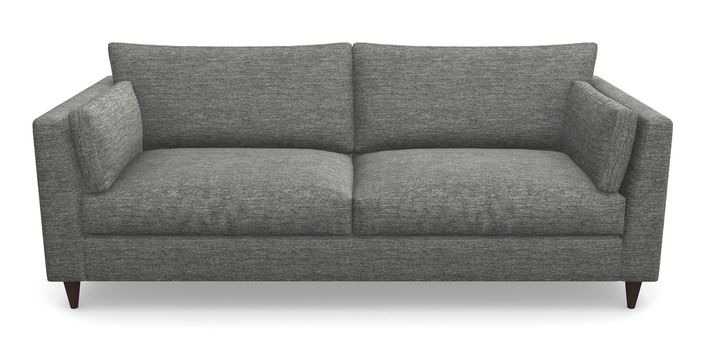 Product photograph of Saltdean 4 Seater Sofa In Textured Velvet - Slate from Sofas and Stuff Limited