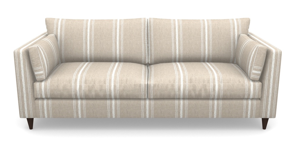 Product photograph of Saltdean 4 Seater Sofa In Ullswater Linen - Chalk from Sofas and Stuff Limited