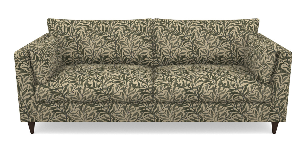 Product photograph of Saltdean 4 Seater Sofa In V A Drawn From Nature - Willow Bough Large - Dark Green from Sofas and Stuff Limited