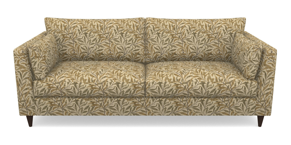 Product photograph of Saltdean 4 Seater Sofa In V A Drawn From Nature - Willow Bough Large - Gold from Sofas and Stuff Limited