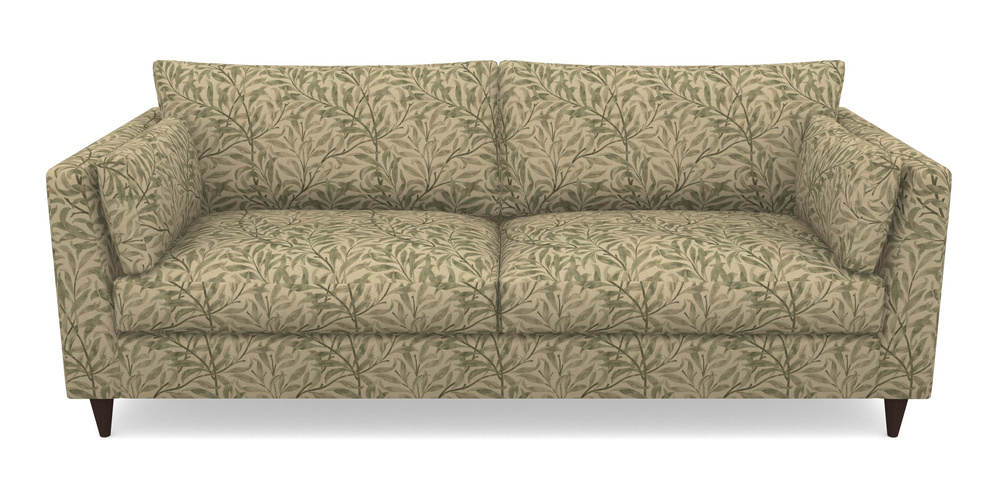 Product photograph of Saltdean 4 Seater Sofa In V A Drawn From Nature - Willow Bough Large - Light Green from Sofas and Stuff Limited