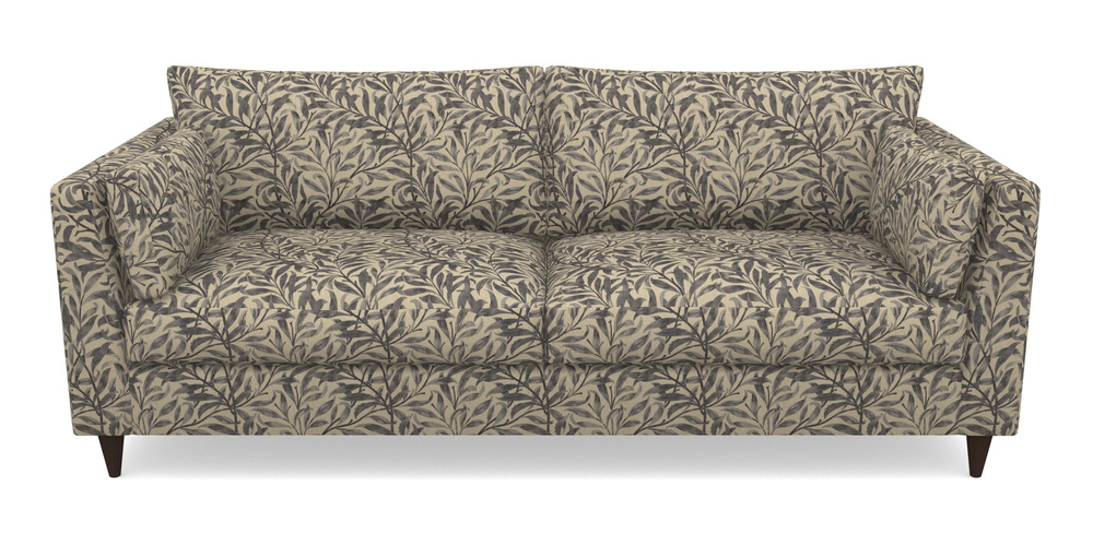 Product photograph of Saltdean 4 Seater Sofa In V A Drawn From Nature - Willow Bough Large - Navy from Sofas and Stuff Limited