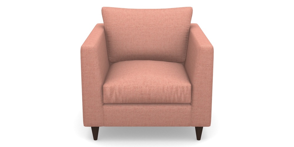 Product photograph of Saltdean Chair In Basket Weave - Peony from Sofas and Stuff Limited