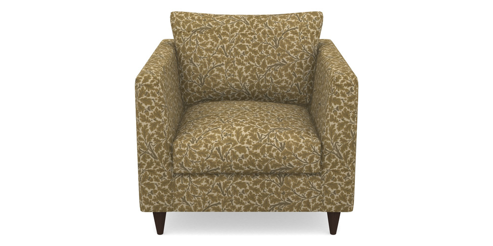 Product photograph of Saltdean Chair In V A Drawn From Nature Collection - Oak Tree - Gold from Sofas and Stuff Limited