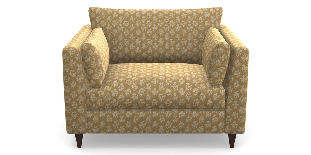 Product photograph of Saltdean Snuggler In Cloth 21 - Coral 1 - Quince from Sofas and Stuff Limited