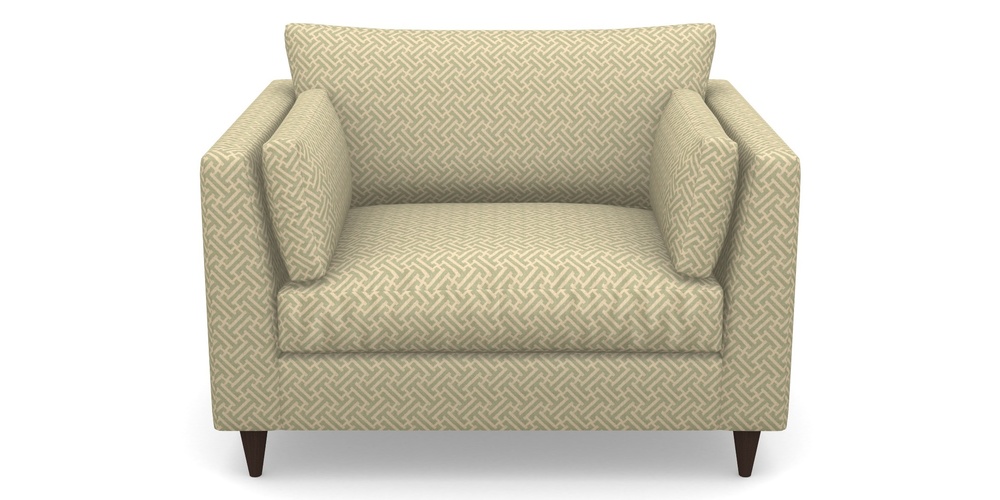 Product photograph of Saltdean Snuggler In Cloth 18 - Key - Fennel from Sofas and Stuff Limited