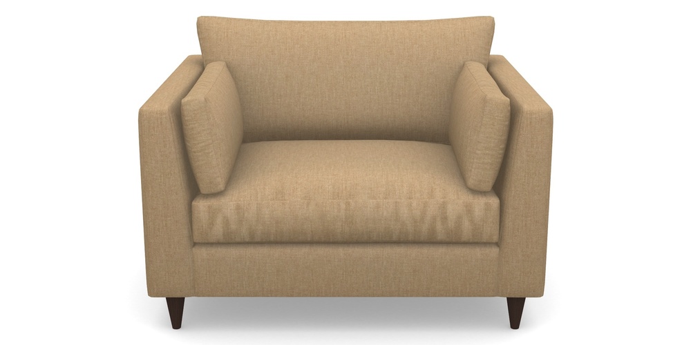 Product photograph of Saltdean Snuggler In Clever Cotton Mix - Bamboo from Sofas and Stuff Limited