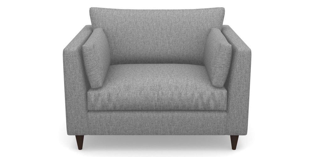 Product photograph of Saltdean Snuggler In Clever Cotton Mix - Iron from Sofas and Stuff Limited