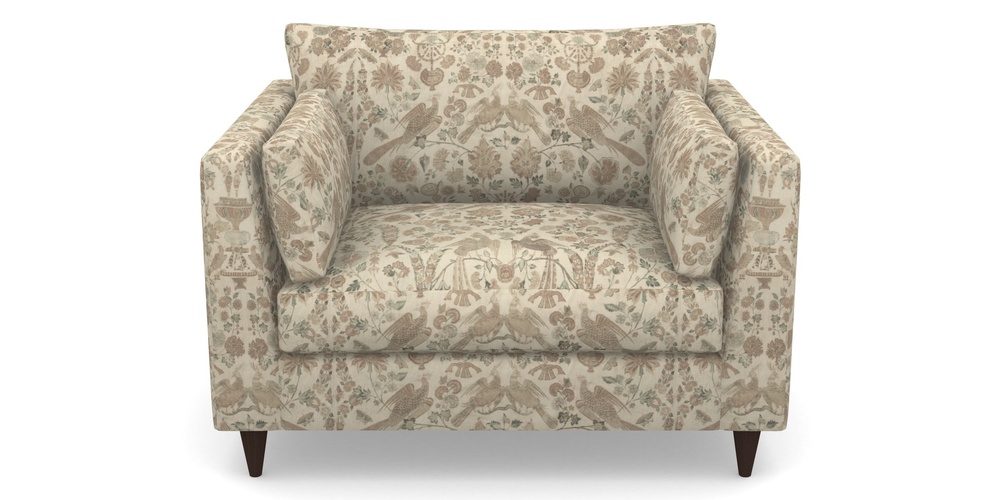 Product photograph of Saltdean Snuggler In V A Brompton Collection - Coromandel - Assam Tea from Sofas and Stuff Limited