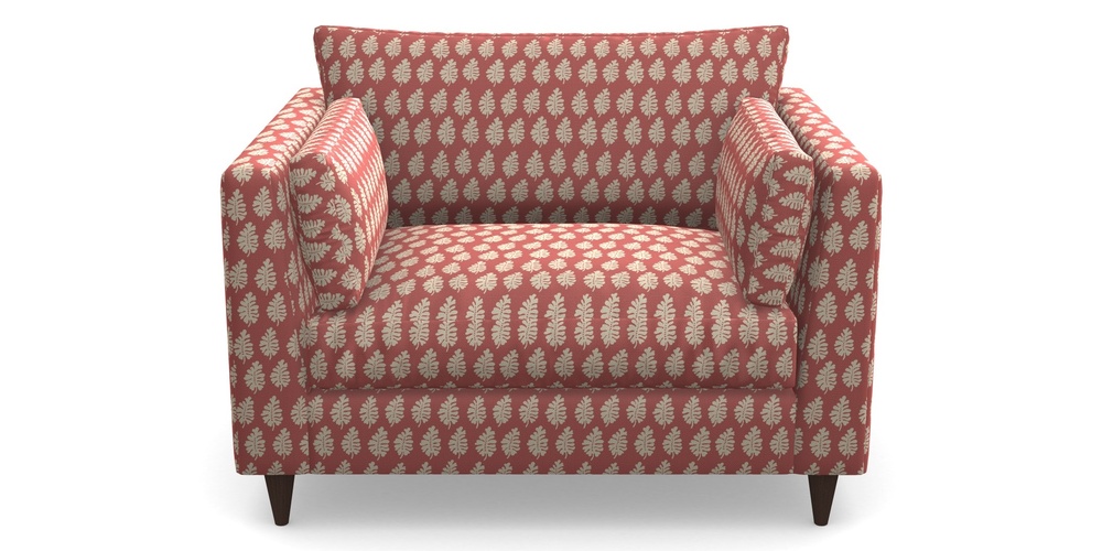 Product photograph of Saltdean Snuggler In Cloth 21 - Oak Leaf - Ginger Snap from Sofas and Stuff Limited