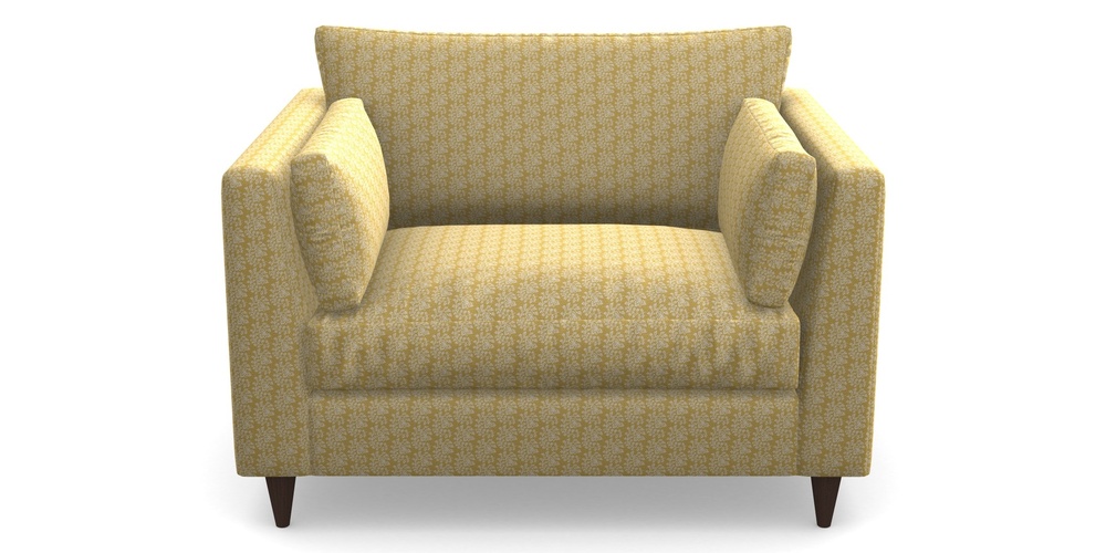 Product photograph of Saltdean Snuggler In Cloth 21 - Spring Twig - Canary from Sofas and Stuff Limited