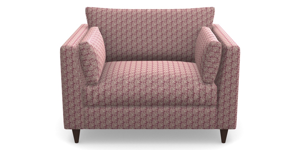 Product photograph of Saltdean Snuggler In Cloth 21 - Spring Twig - Cassis from Sofas and Stuff Limited