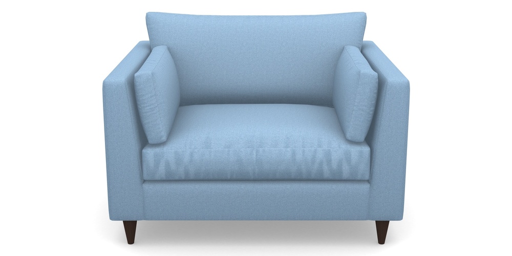 Product photograph of Saltdean Snuggler In Eco Washable Cotton - Cornflower from Sofas and Stuff Limited