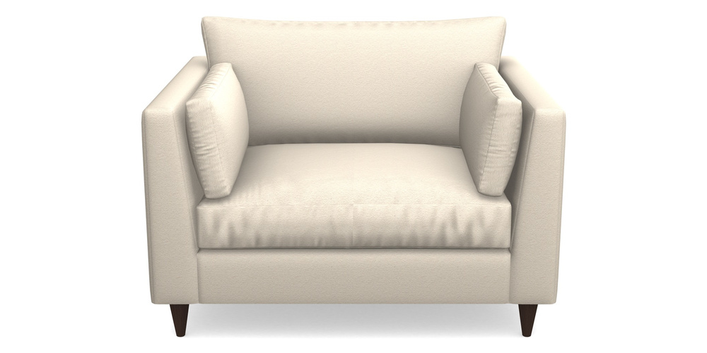 Product photograph of Saltdean Snuggler In Eco Washable Cotton - Eggshell from Sofas and Stuff Limited