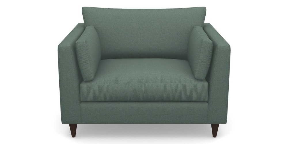 Product photograph of Saltdean Snuggler In Eco Washable Cotton - Mineral from Sofas and Stuff Limited