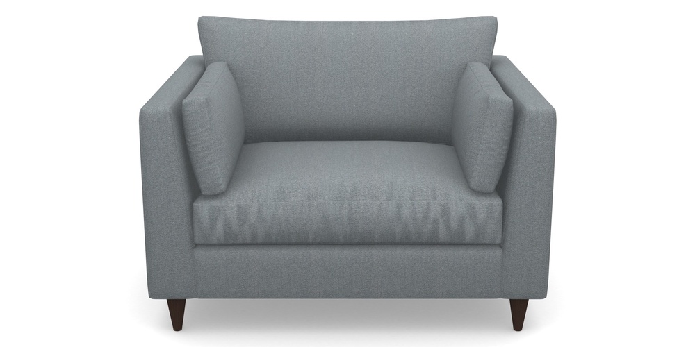 Product photograph of Saltdean Snuggler In Eco Washable Cotton - Pebble from Sofas and Stuff Limited