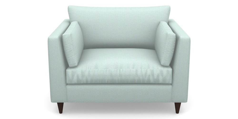 Product photograph of Saltdean Snuggler In Eco Washable Cotton - Water from Sofas and Stuff Limited