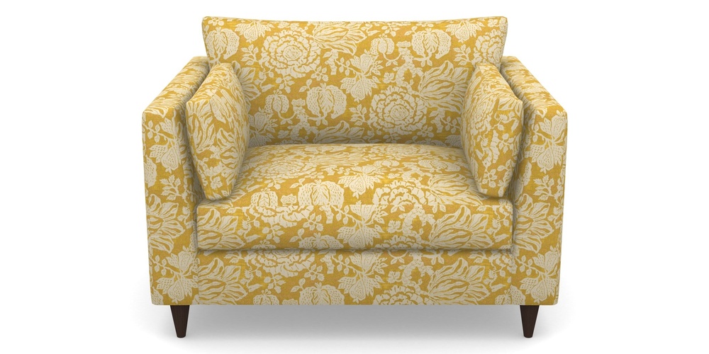 Product photograph of Saltdean Snuggler In V A Brompton Collection - Flowering Kale - Corn from Sofas and Stuff Limited