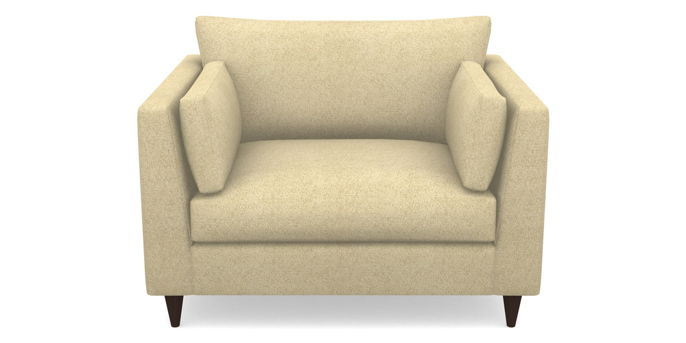 Product photograph of Saltdean Snuggler In Cloth 22 Weaves - Grand Teton - Chalk from Sofas and Stuff Limited