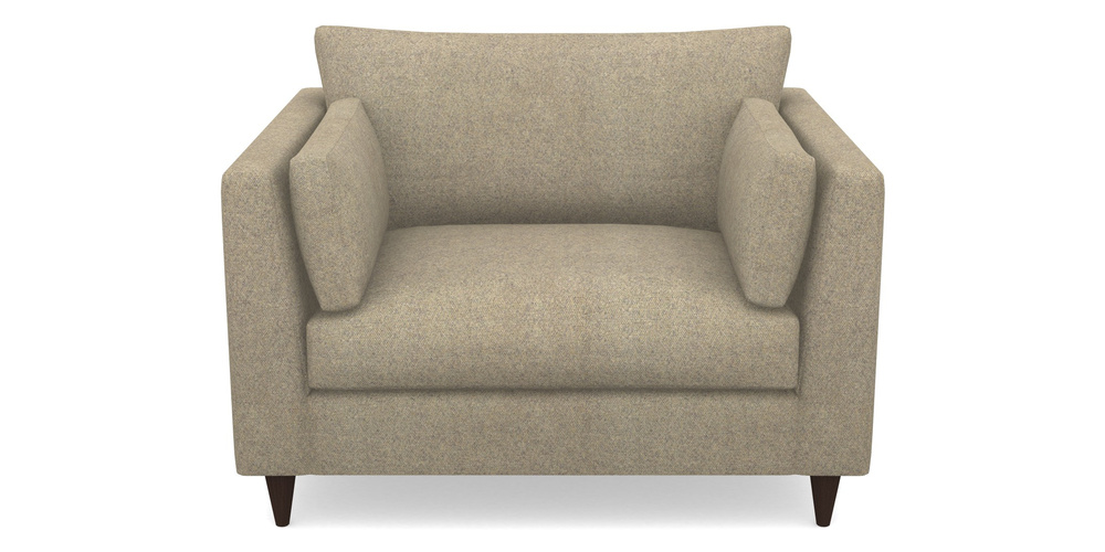 Product photograph of Saltdean Snuggler In Cloth 22 Weaves - Grand Teton - Quartz from Sofas and Stuff Limited