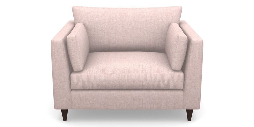 Product photograph of Saltdean Snuggler In House Plain - Rose from Sofas and Stuff Limited