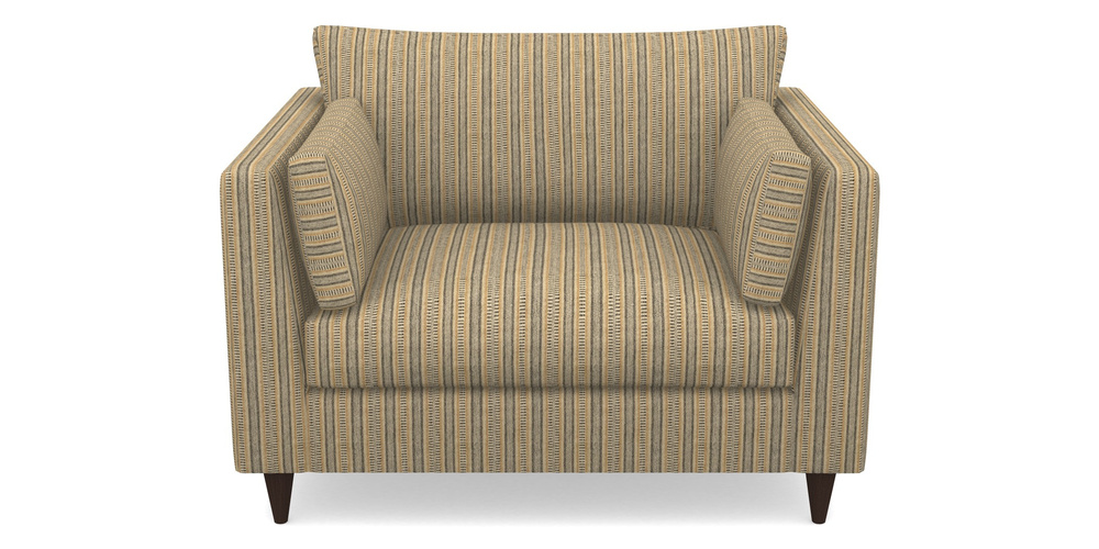 Product photograph of Saltdean Snuggler In Cloth 22 Weaves - North Cascades - Amber from Sofas and Stuff Limited