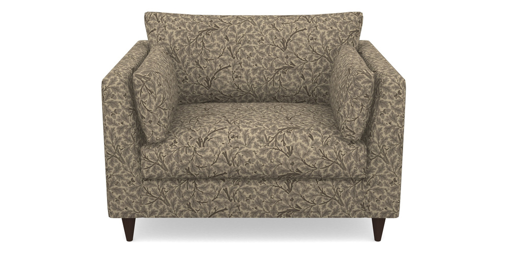 Product photograph of Saltdean Snuggler In V A Drawn From Nature Collection - Oak Tree - Brown from Sofas and Stuff Limited