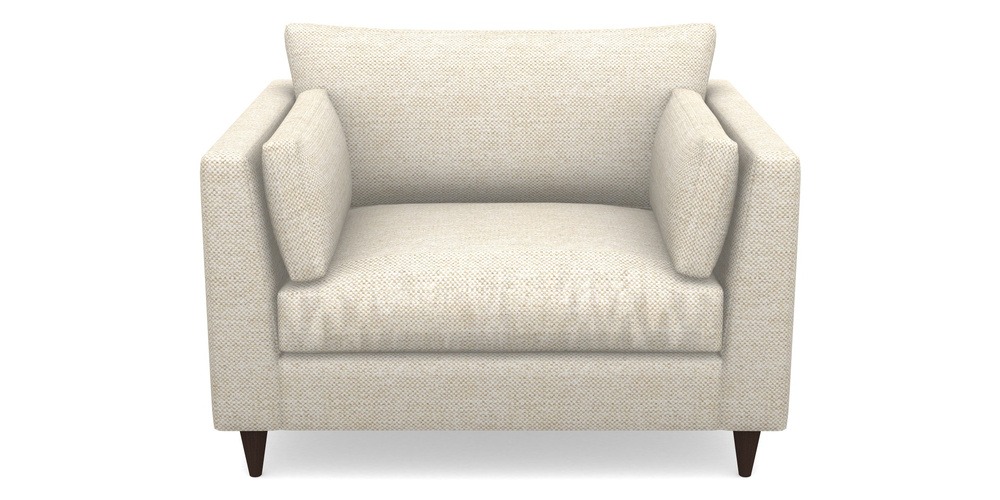 Product photograph of Saltdean Snuggler In Sanday Linen - Natural from Sofas and Stuff Limited