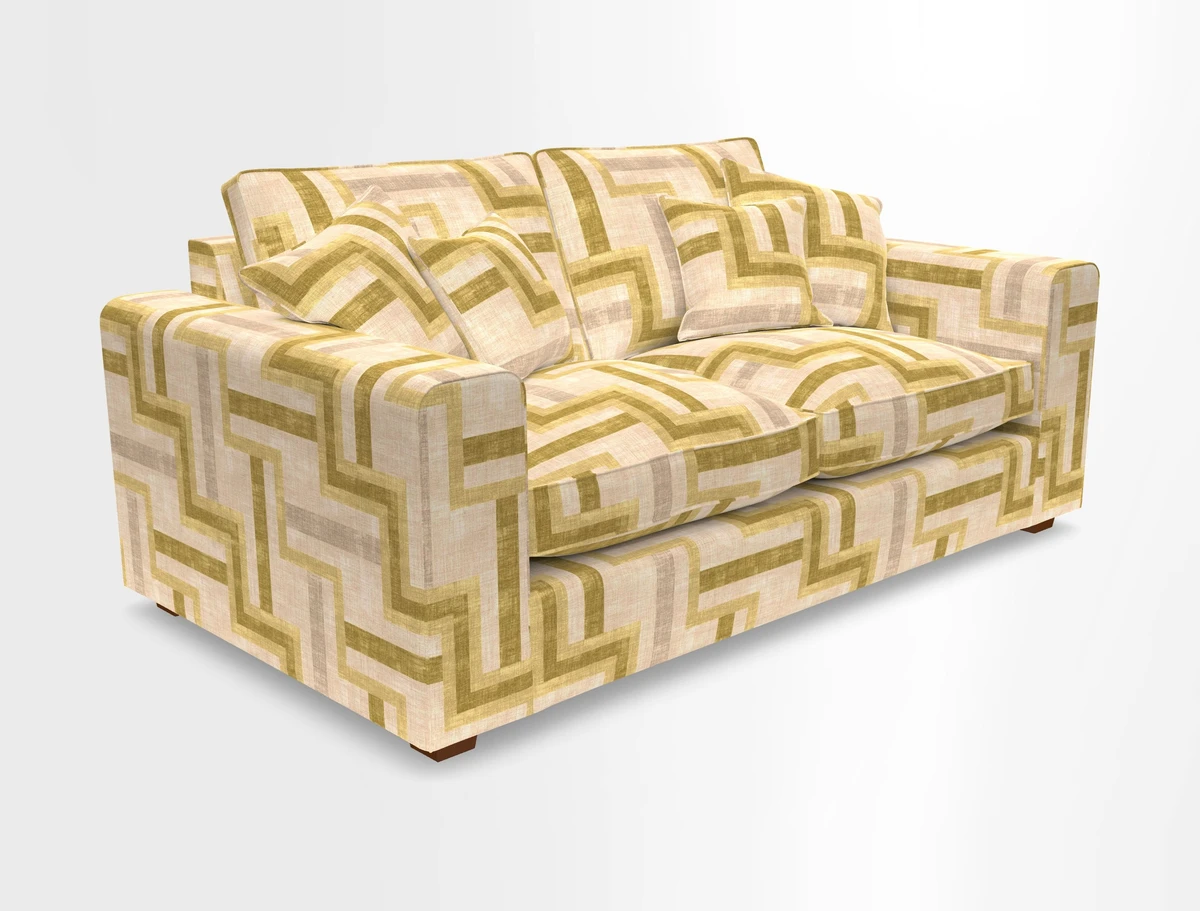 Saxmundham 3 Seater Sofa in Warwick Boucle Andes