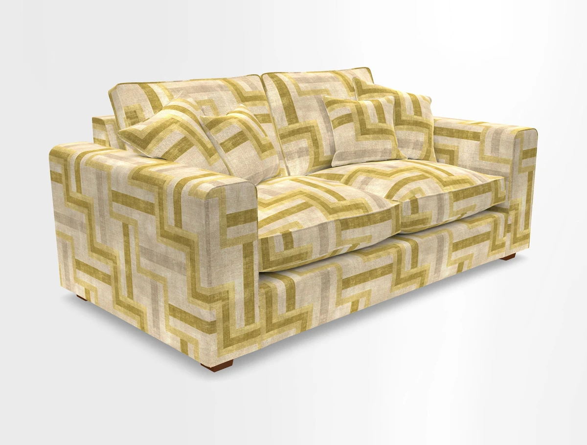 Saxmundham 3 Seater Sofa in Warwick Boucle Andes