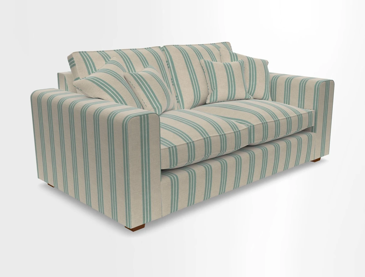 Saxmundham 3 Seater Sofa in Warwick Boucle Andes