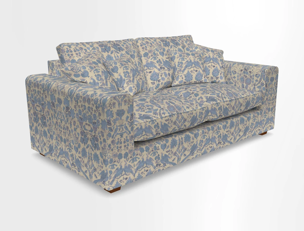Saxmundham 3 Seater Sofa in Warwick Boucle Andes
