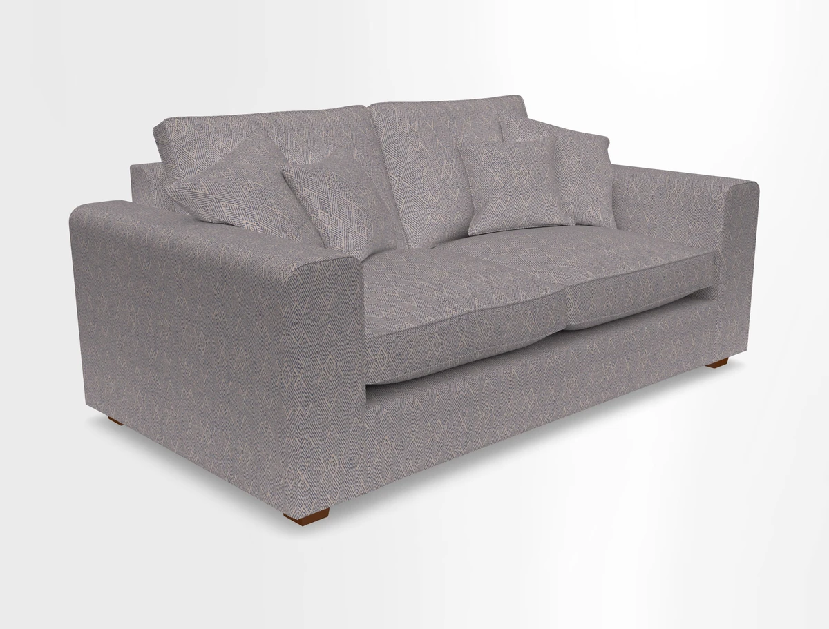 Saxmundham 3 Seater Sofa in Warwick Boucle Andes