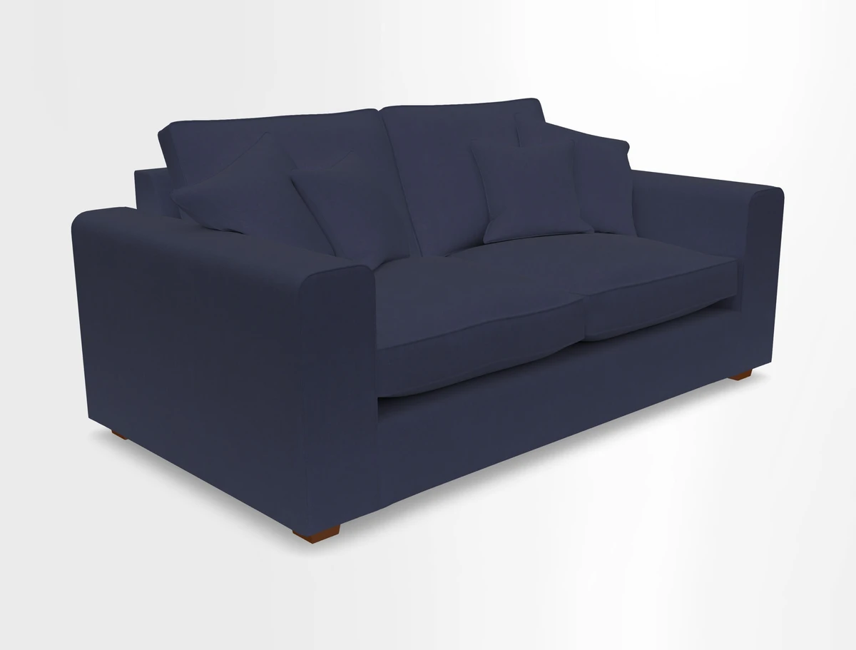 Saxmundham 3 Seater Sofa in Warwick Boucle Andes