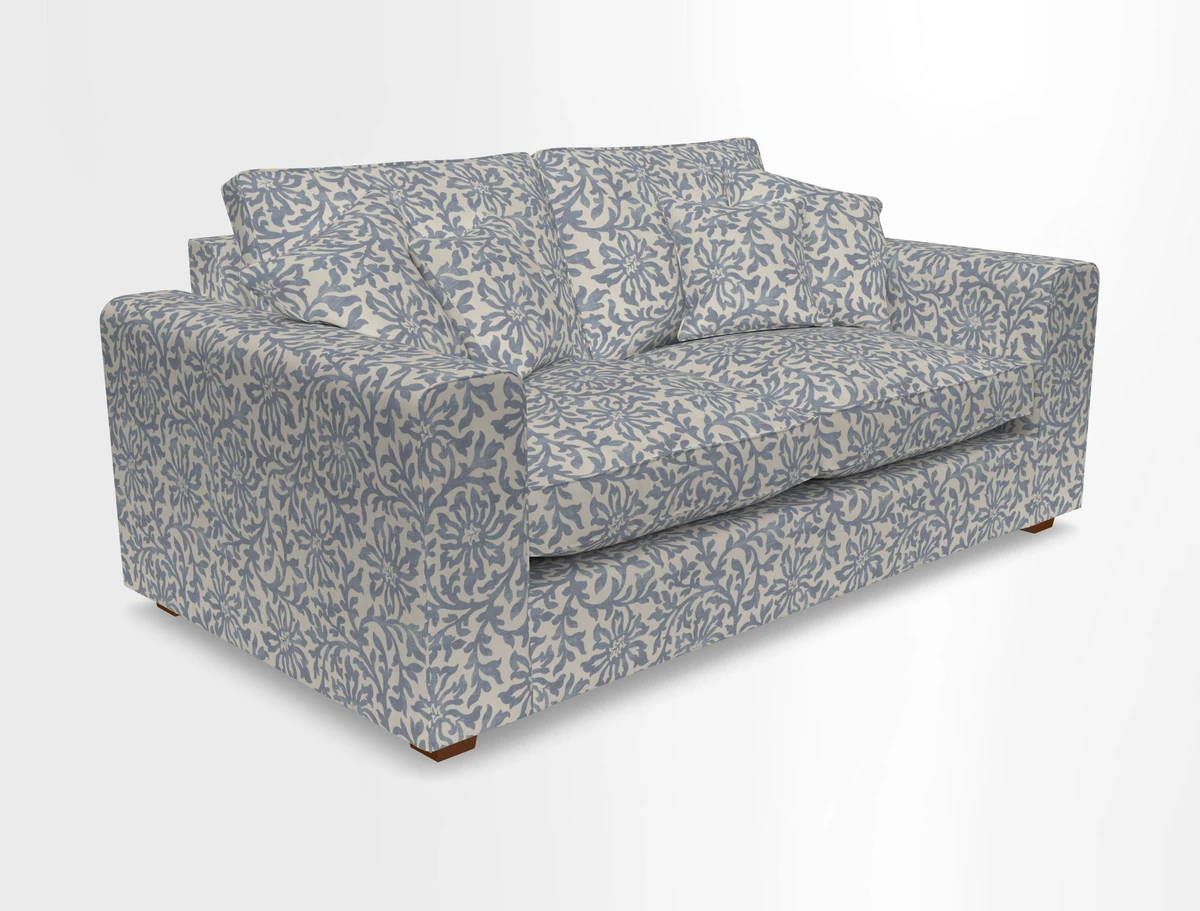 Saxmundham 3 Seater Sofa in Warwick Boucle Andes