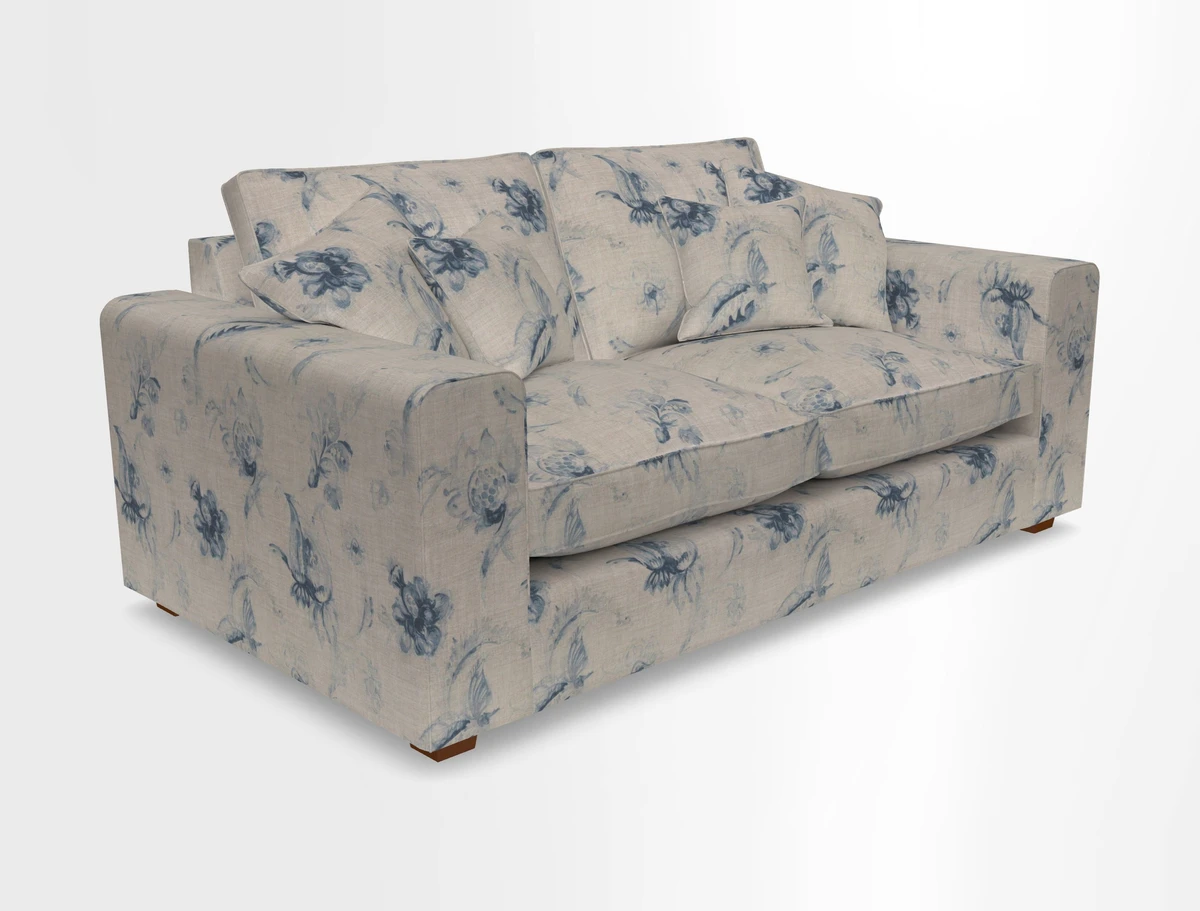 Saxmundham 3 Seater Sofa in Warwick Boucle Andes