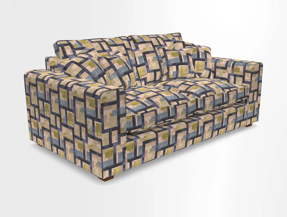 Saxmundham 3 Seater Sofa in Warwick Boucle Andes