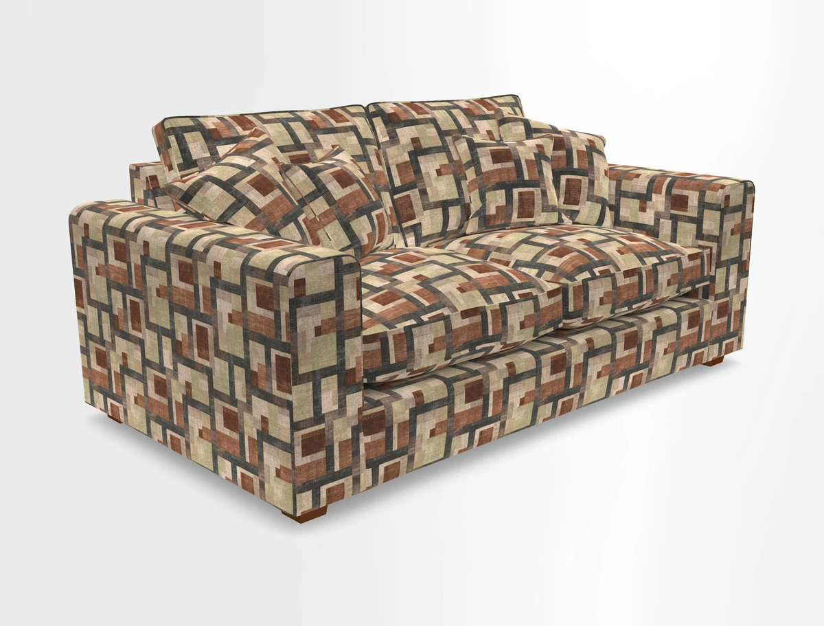 Saxmundham 3 Seater Sofa in Warwick Boucle Andes