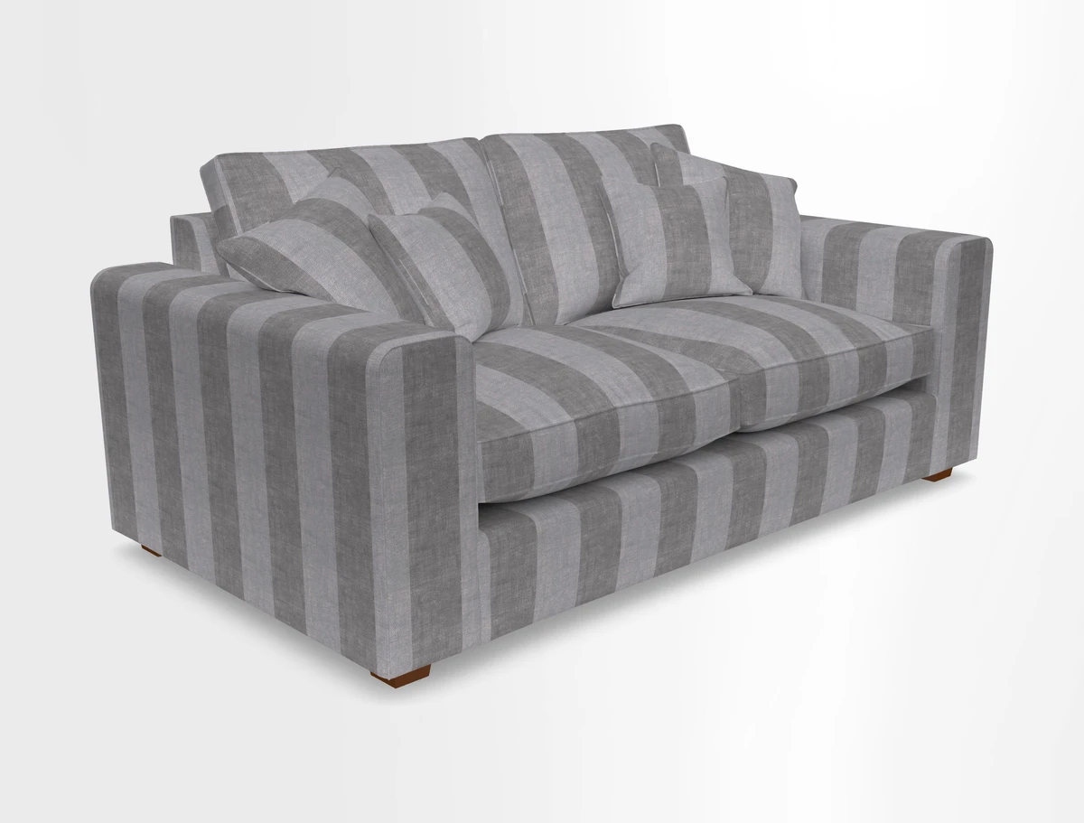 Saxmundham 3 Seater Sofa in Warwick Boucle Andes