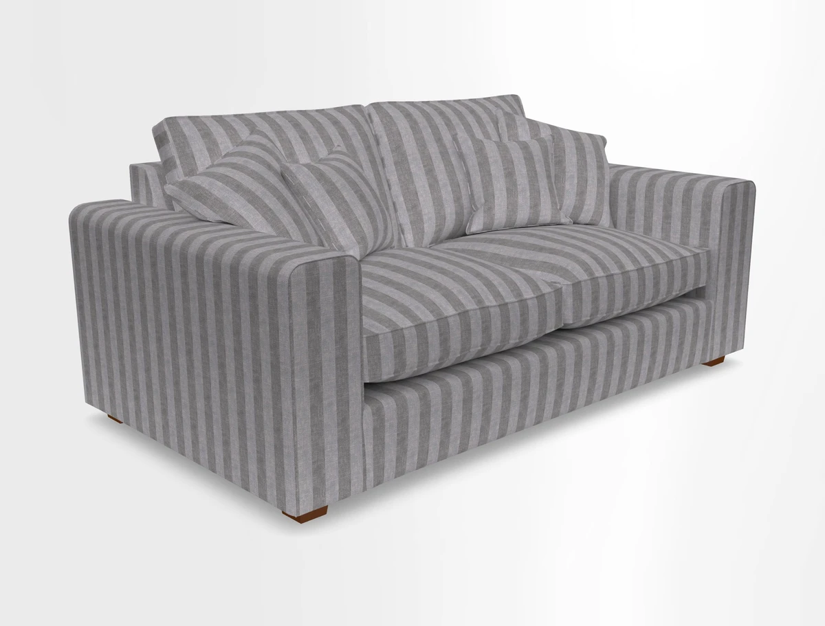 Saxmundham 3 Seater Sofa in Warwick Boucle Andes