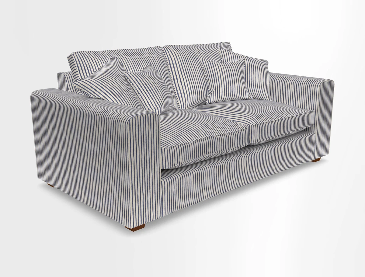 Saxmundham 3 Seater Sofa in Warwick Boucle Andes