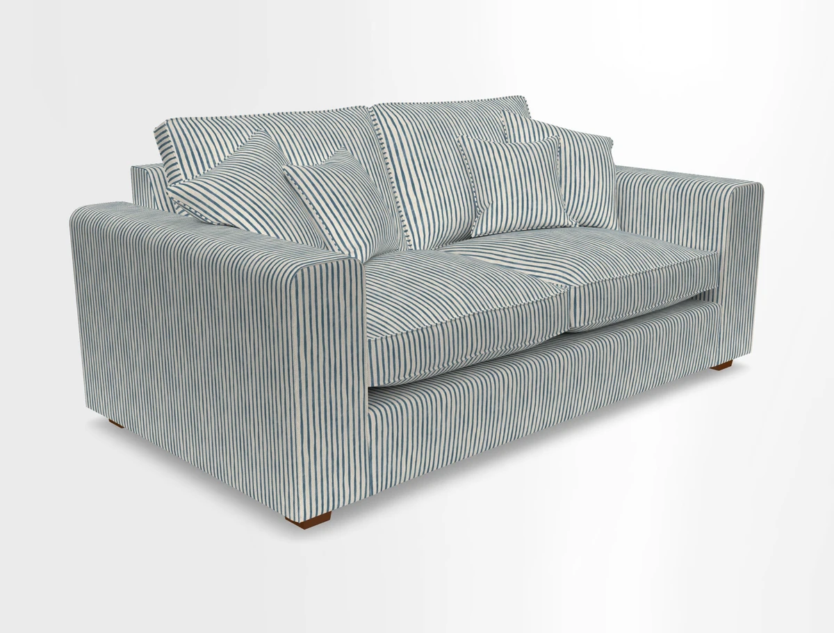 Saxmundham 3 Seater Sofa in Warwick Boucle Andes