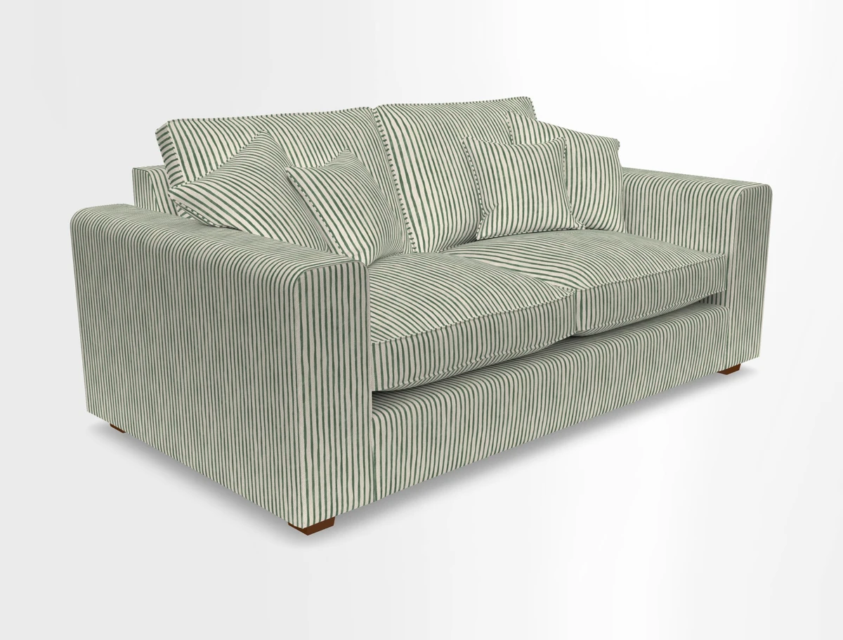 Saxmundham 3 Seater Sofa in Warwick Boucle Andes