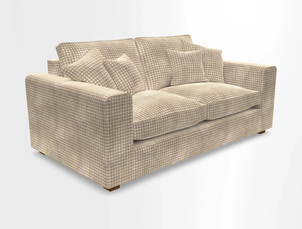 Saxmundham 3 Seater Sofa in Warwick Boucle Andes