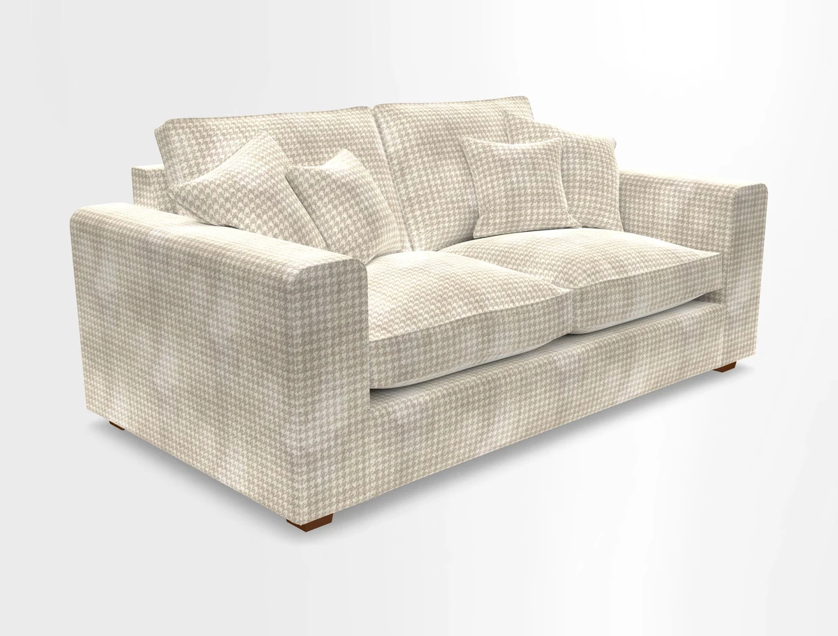 Saxmundham 3 Seater Sofa in Warwick Boucle Andes